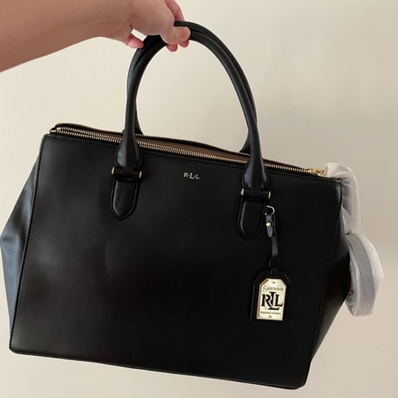 Lauren Ralph Lauren Winford Double-Zip Satchel - Picture 4 of 7